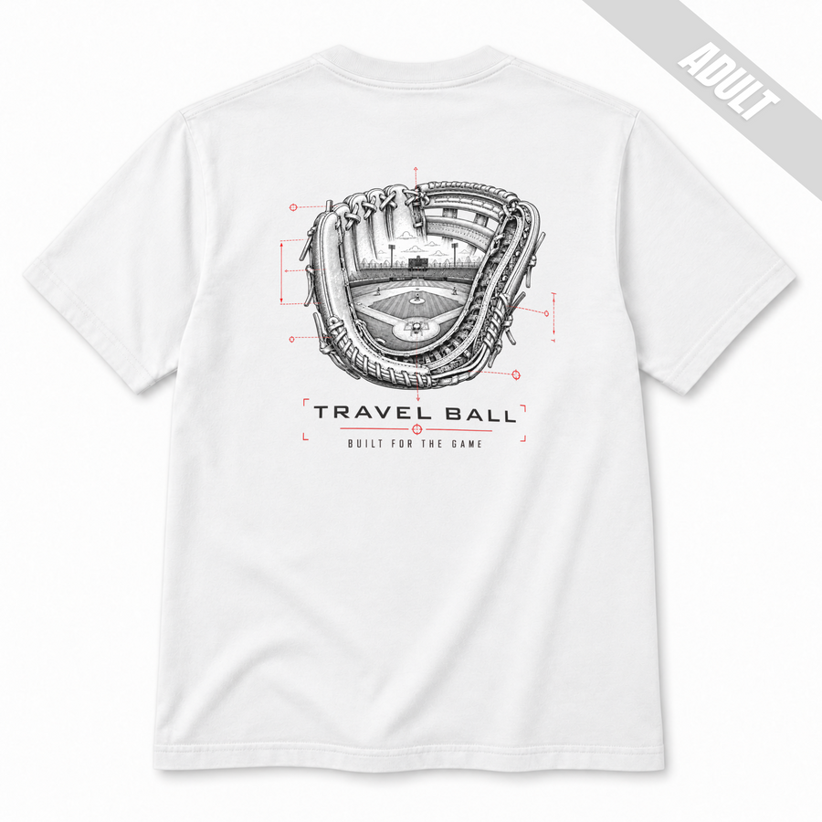 Built for the Game Glove Adult Baseball T-Shirt