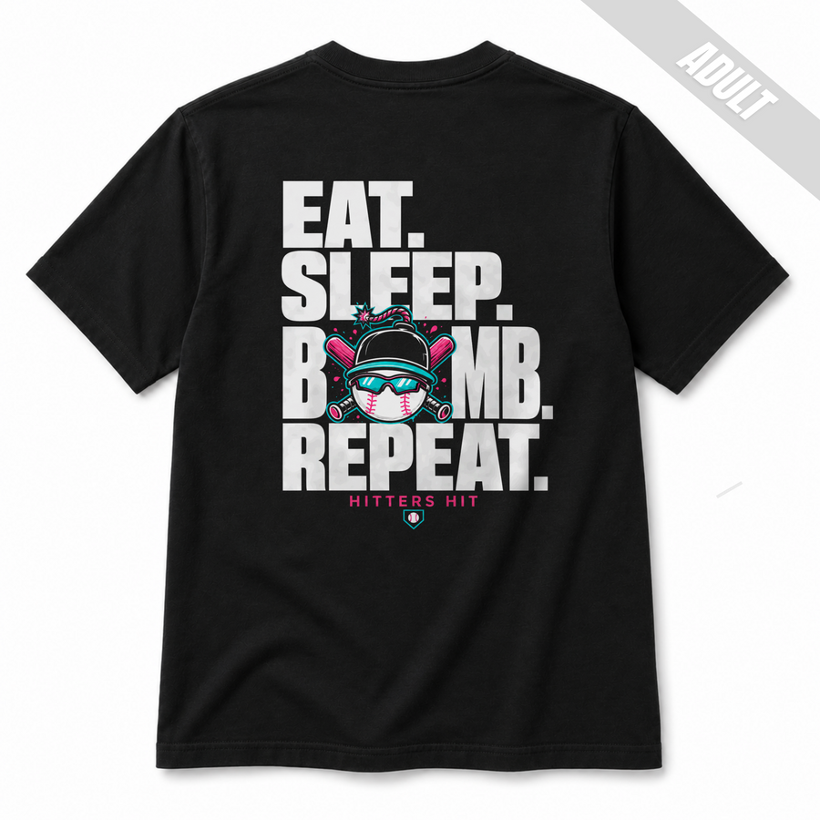 Built To Bomb Adult Baseball T-Shirt