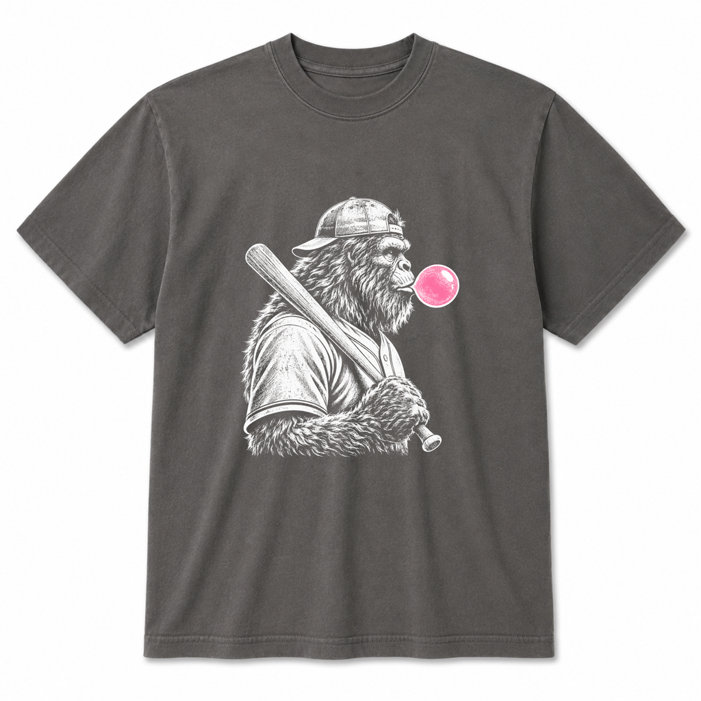 Bigfoot Bubble Baseball T-Shirt
