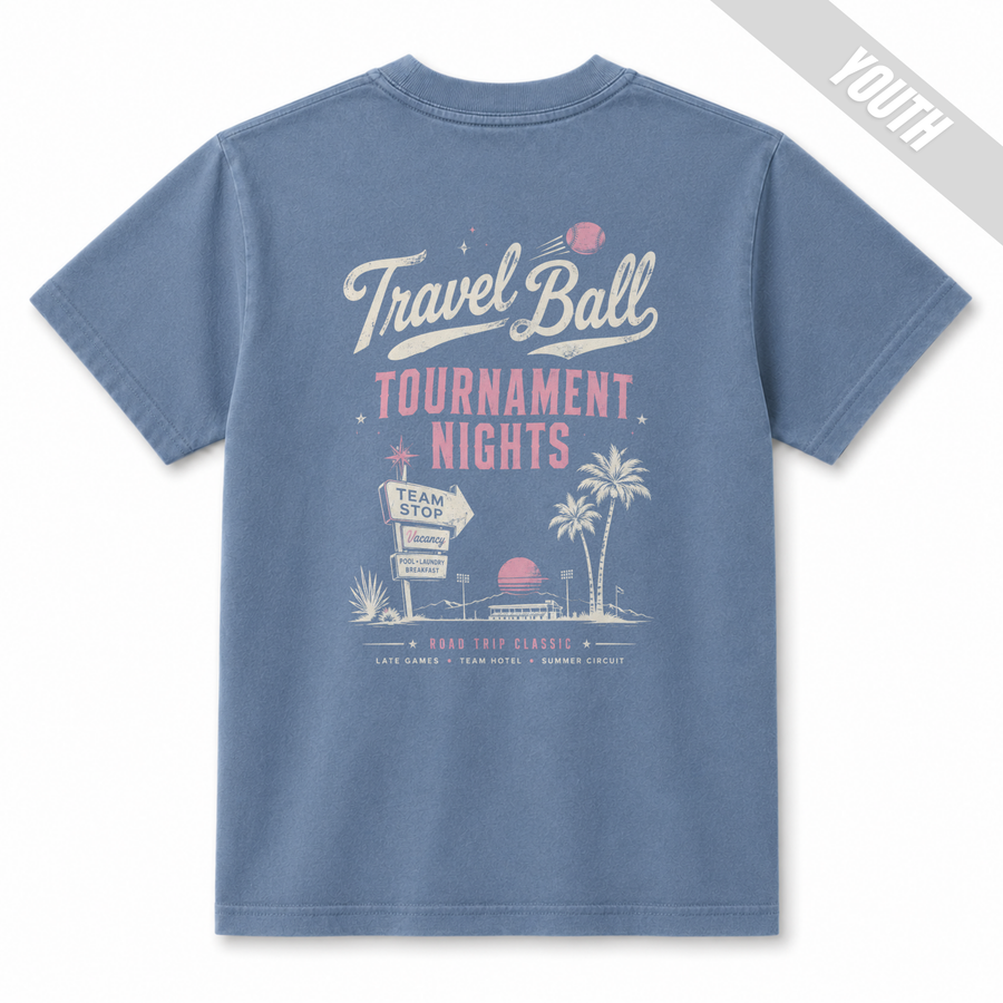 Tournament Nights Palm Youth Baseball T-Shirt